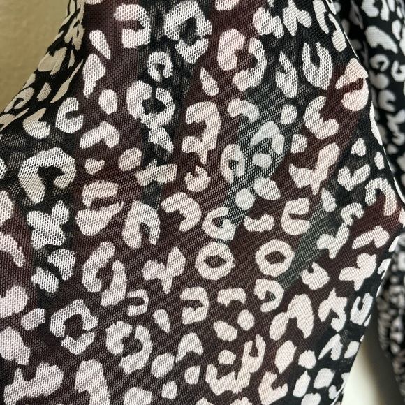 City Chic Plus Size Endearment Animal Print Dress - Picture 6 of 10